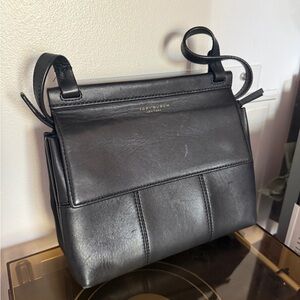 Tory Burch Black Leather Crossbody Bag